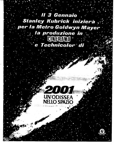 1966 odissea nello spazio - nello,